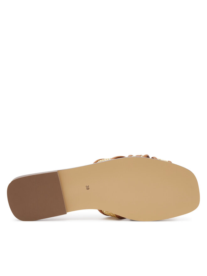 TWINSET Чехли TWINSET 251TGT020 Кафяв