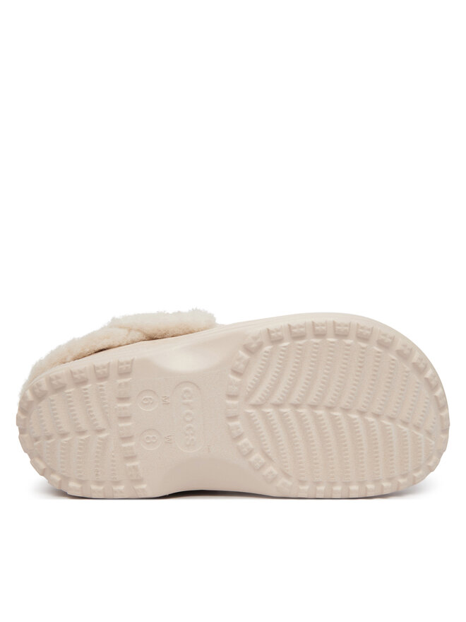 Crocs Шльопанці Crocs Classic Unfurgettable Suede Clog 212106 Кремовий