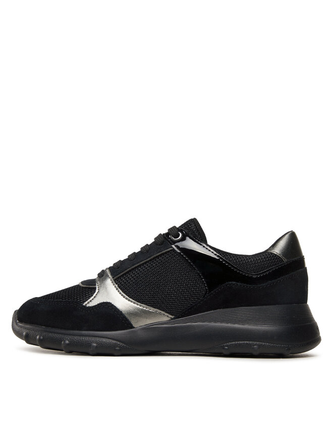 Sneakers Geox D Alleniee D35LPA 0AS22 C9997 Schwarz | eschuhe.de