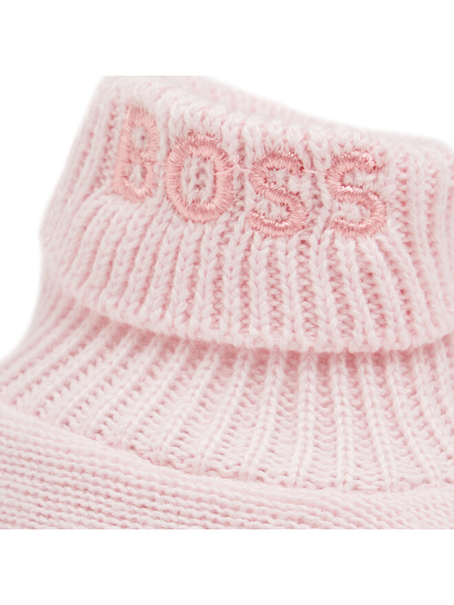 BOSS Set de gorro y calcetines Boss J98421 Rosa