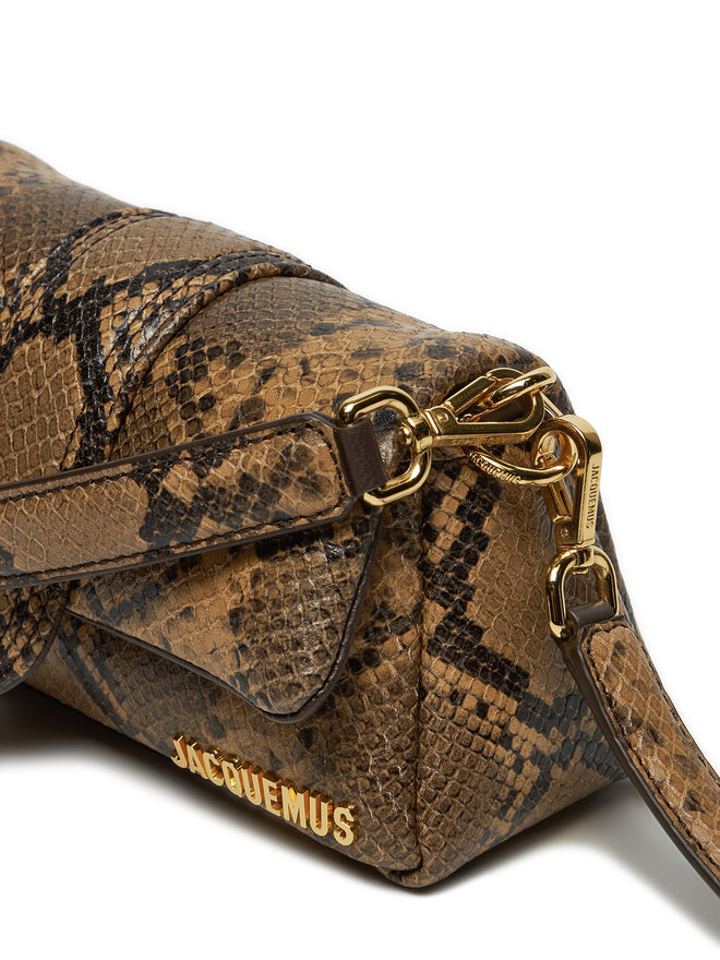 JACQUEMUS Geantă JACQUEMUS Le Petit Bambimou 233BA335-3198 Maro