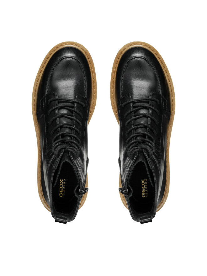 Geox Botine Geox D Elidea D36VEB 00043 C9997 Negru