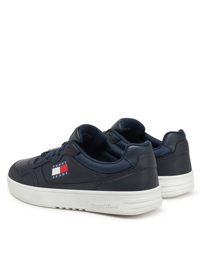 Tommy Jeans Sneakersy Tommy Jeans (New) Tjm Cupsole Leather Ess EM0EM01443 Granatowy