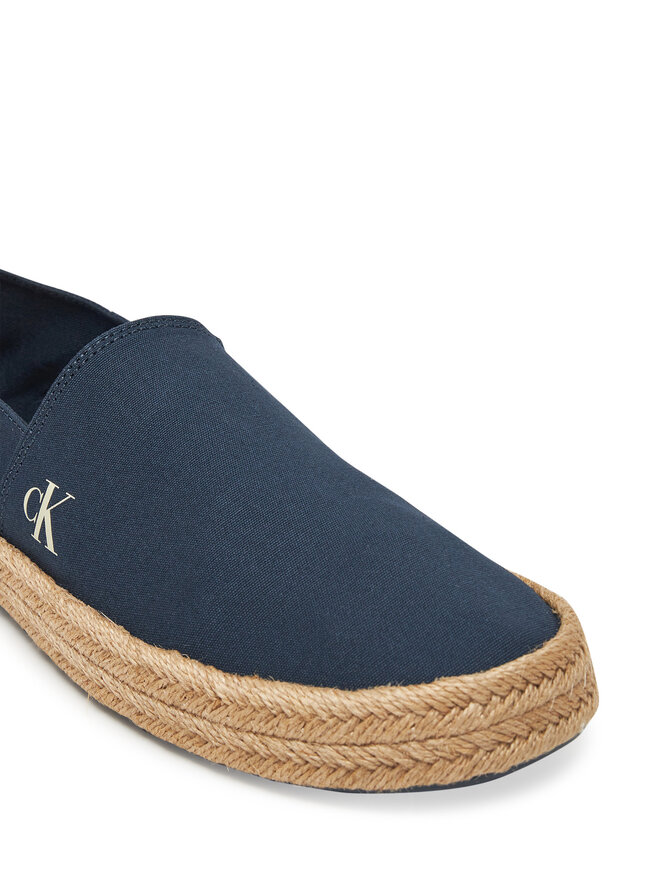 Calvin Klein Jeans Espadryle Calvin Klein Jeans Inj Espadrille Cv YM0YM01251 Granatowy