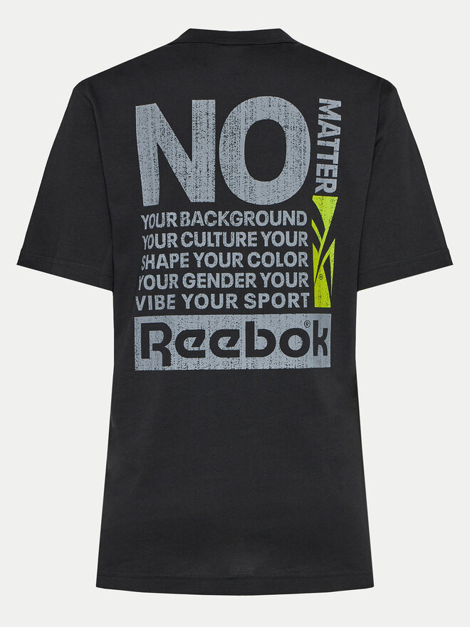 Reebok Reebok Majica Unisex Not A Spectator 100075624 Črna Relaxed Fit