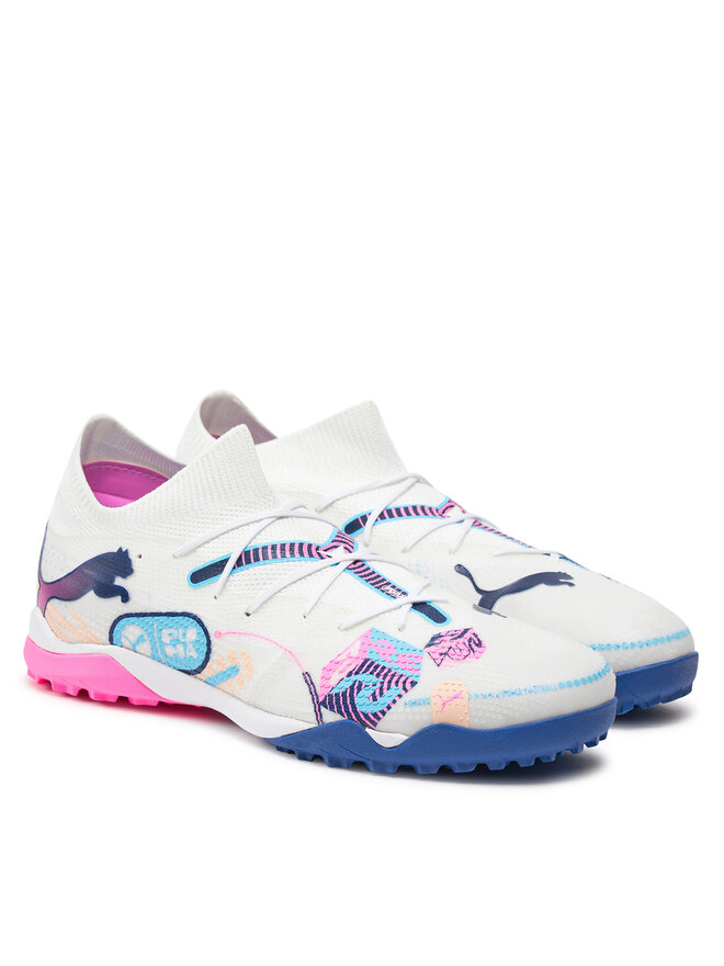 Puma Ghete pentru fotbal Puma FUTURE 7 MATCH VOL. UP TT 108075 01 Alb