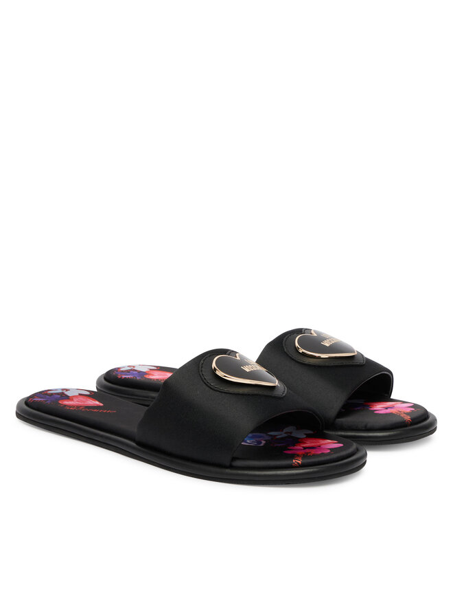 LOVE MOSCHINO Шльопанці LOVE MOSCHINO JA28232G0OJO0000 Чорний