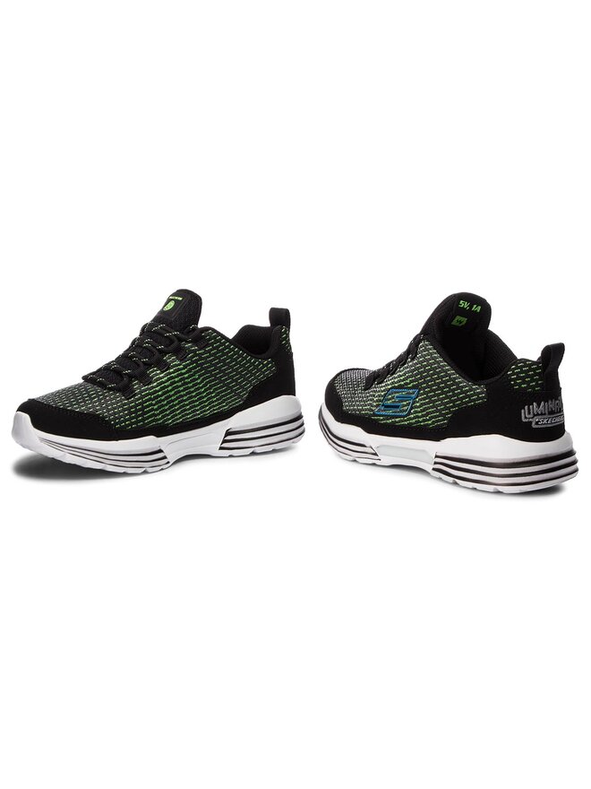Sneakers Skechers Luminators 90730L BKLM Nero escarpe