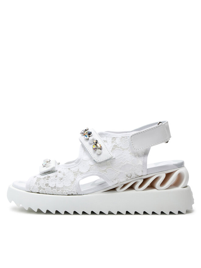 Le Silla Szandál Le Silla Yui 6657Q040ZGPPLAC Fehér