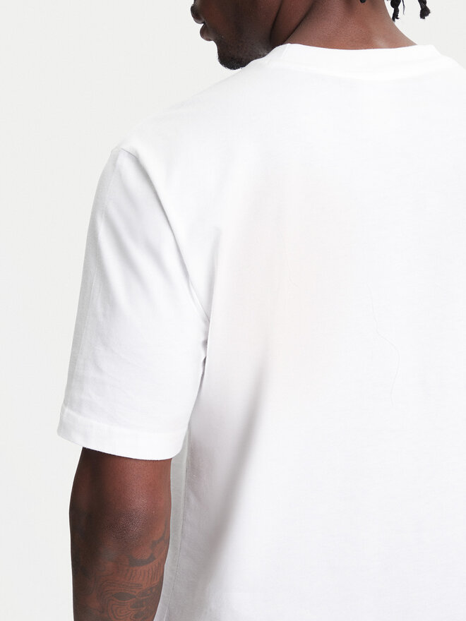 adidas adidas Camiseta Essentials Small Logo JF1092 Blanco Regular Fit