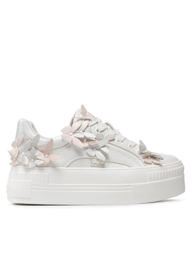 Buffalo Sneakers Buffalo Paired Butterflies BN16306621 Weiß