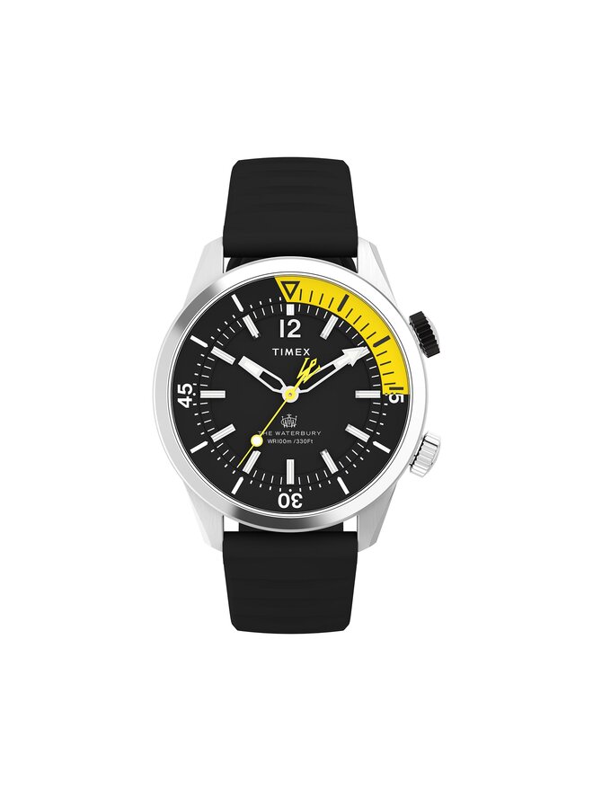 Timex Zegarek Timex Waterbury Dive TW2V73400 Czarny