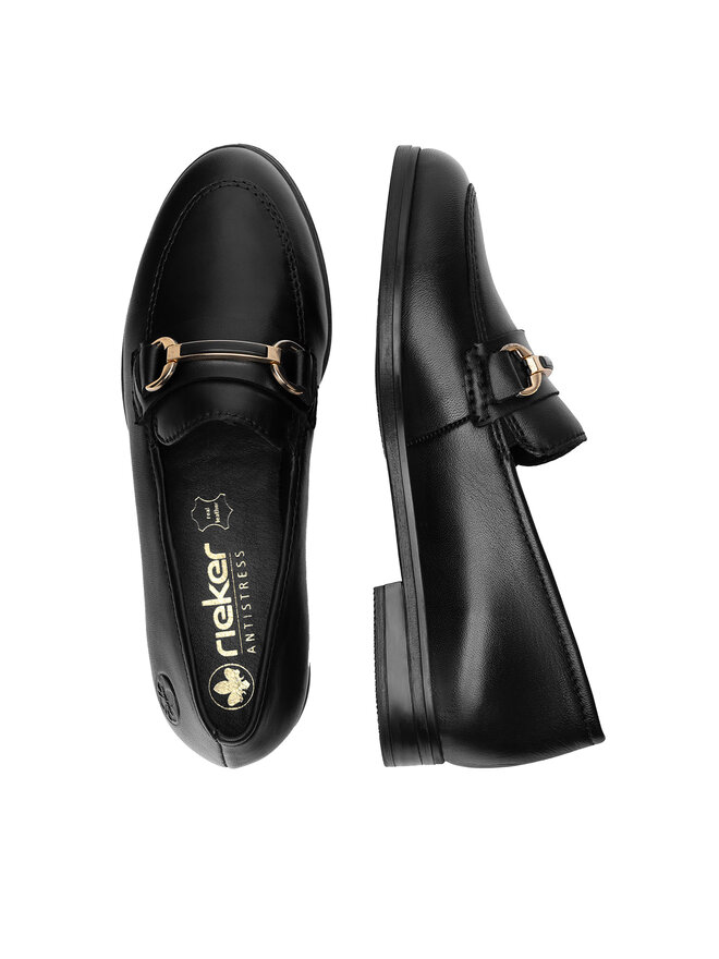 Rieker Slipper Rieker 46262-01 Schwarz
