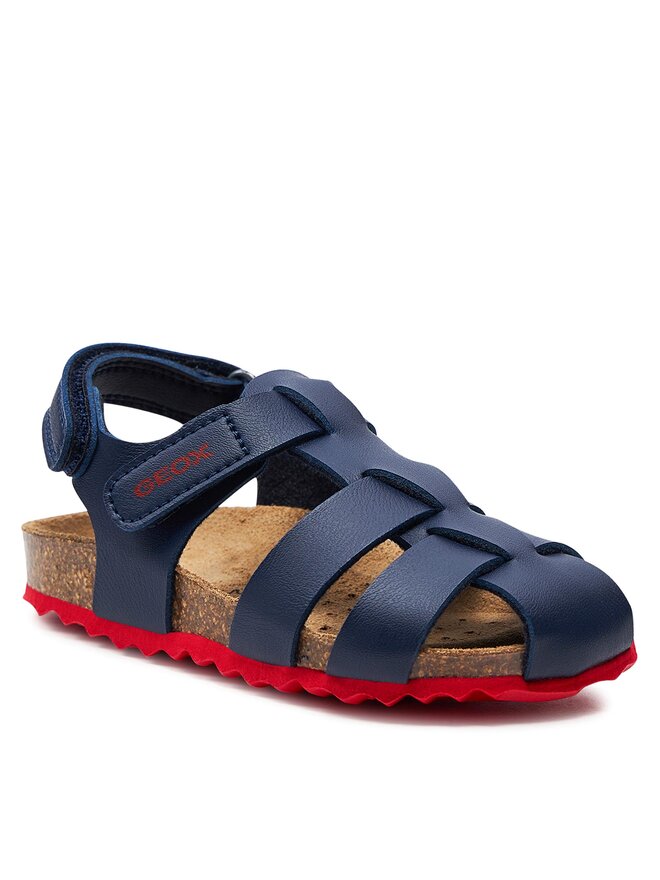 Geox Sandály Geox B Sandal Chalki Boy B452QA 000BC C0735 S Tmavomodrá