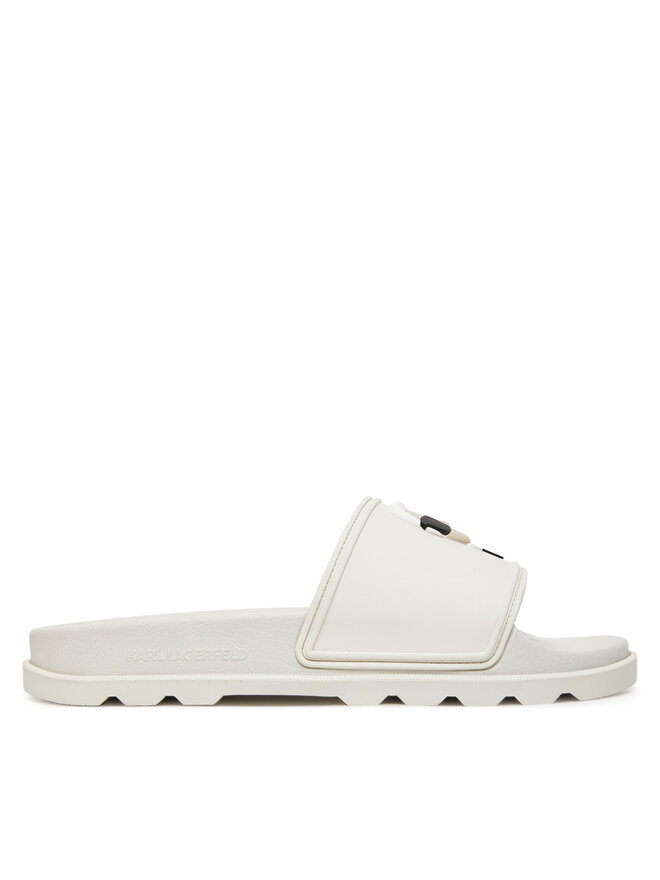 KARL LAGERFELD Παντόφλες KARL LAGERFELD Kondo Tred KL70905 Λευκό