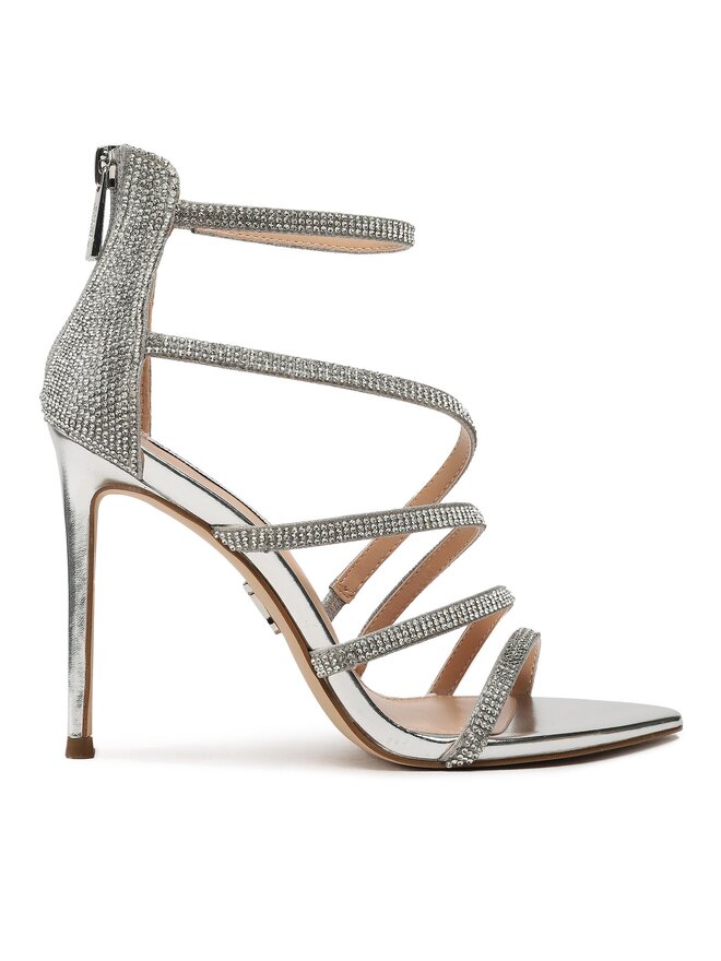 Steve Madden Σανδάλια Steve Madden Beamish Sandal SM11002585-751 Ασημί