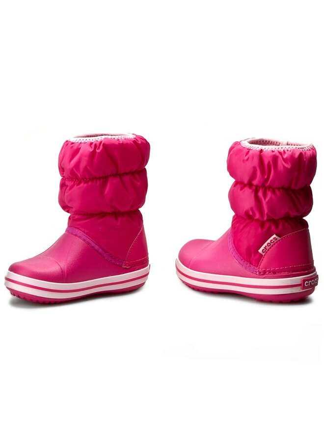 Schneeschuhe Crocs Winter Puff Boot Kids 14613 Rosa eschuhe
