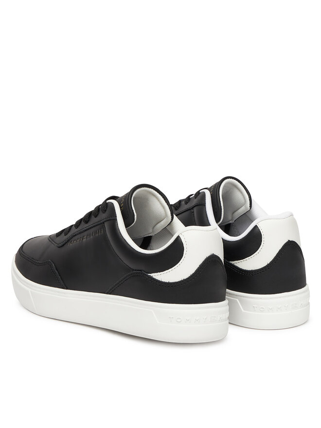Tommy Hilfiger Sneakersy Tommy Hilfiger Casual Cupsole FW0FW08689 Czarny