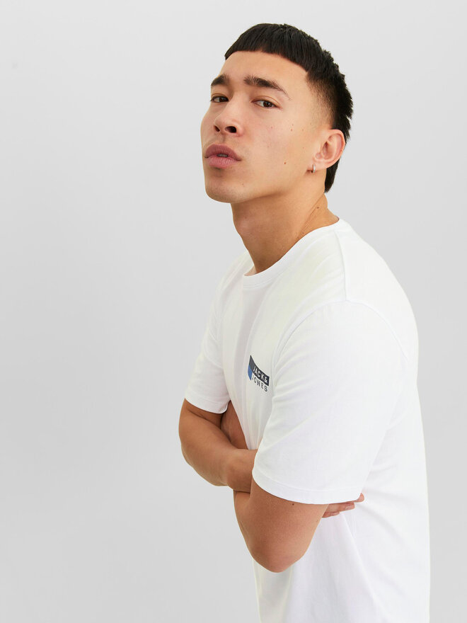 Jack&Jones Jack&Jones Футболка Corp 12233999 Білий Standard Fit