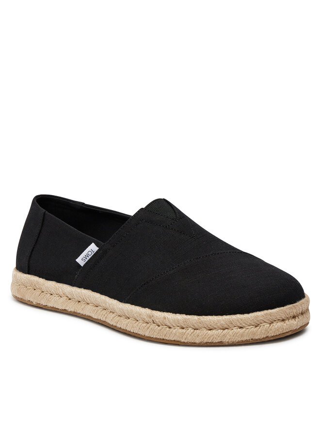 Toms Espadryle Toms Alpargata Rope 2.0 10019875 Czarny