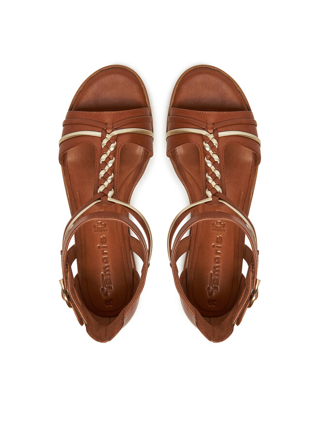 Tamaris Sandály Tamaris 1-28256-44 Hnědá