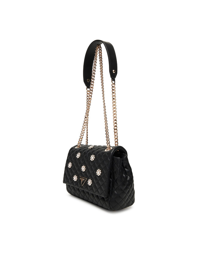 Guess Τσάντα Guess Everlee HWEG86 79210 Μαύρο