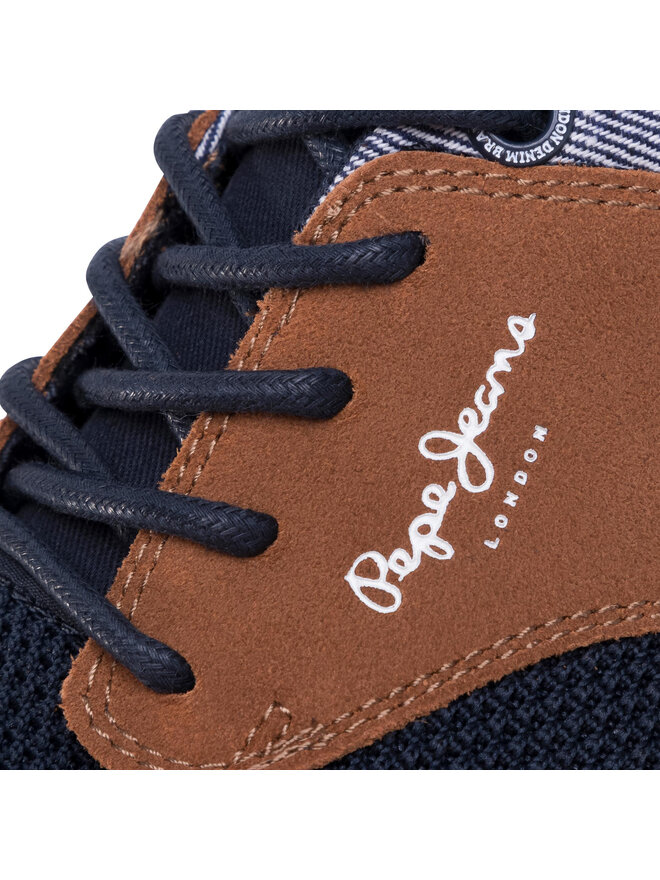 Pepe Jeans Еспадрильї Pepe Jeans Maui Sport Knit PMS10284 Cиній