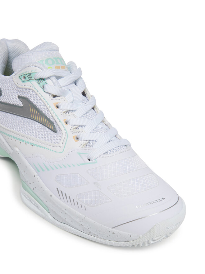 Joma Čevlji za tenis Joma Set 2502 TSELS2502C Bela