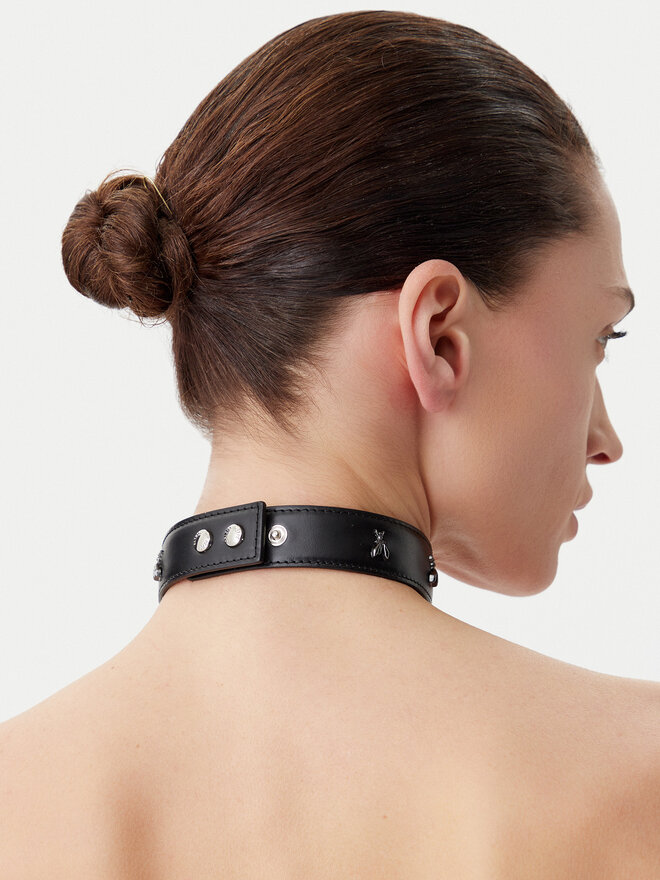Patrizia Pepe Choker Patrizia Pepe 8J0098 Černá