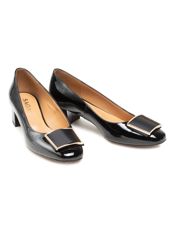 Sagan Halbschuhe Sagan 4522 Schwarz