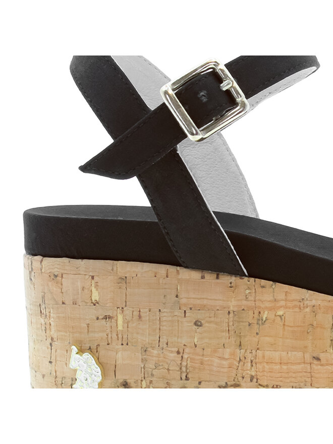 U.S. Polo Assn. Szandál U.S. Polo Assn. Loren LOREN002 Fekete
