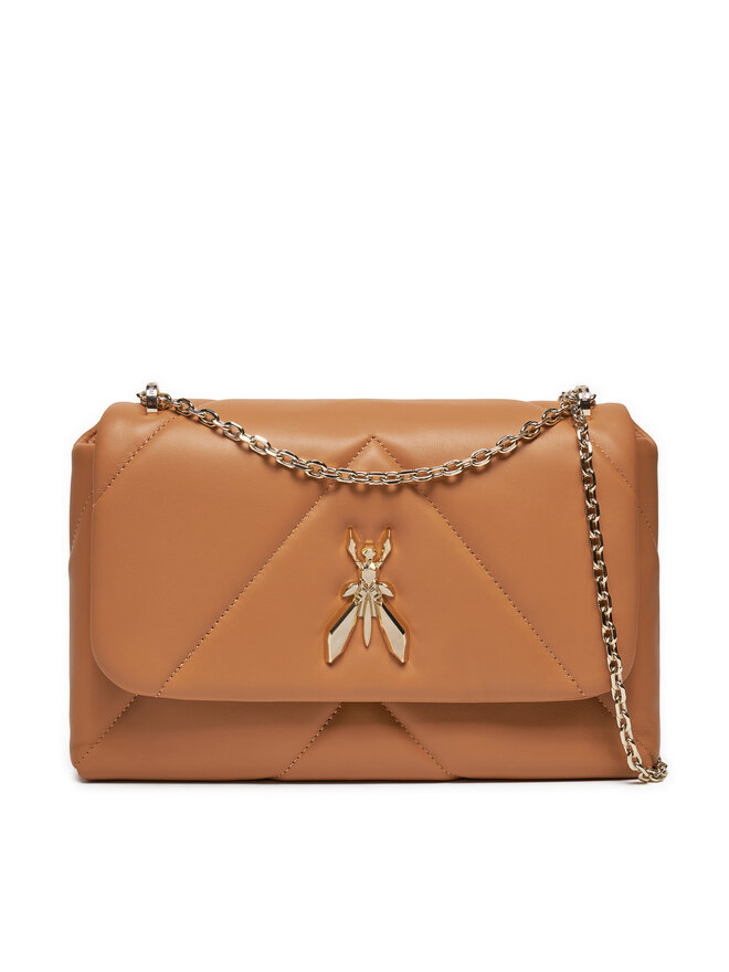Patrizia Pepe Ročna torba Patrizia Pepe 8B0195/L006-B800 Rjava