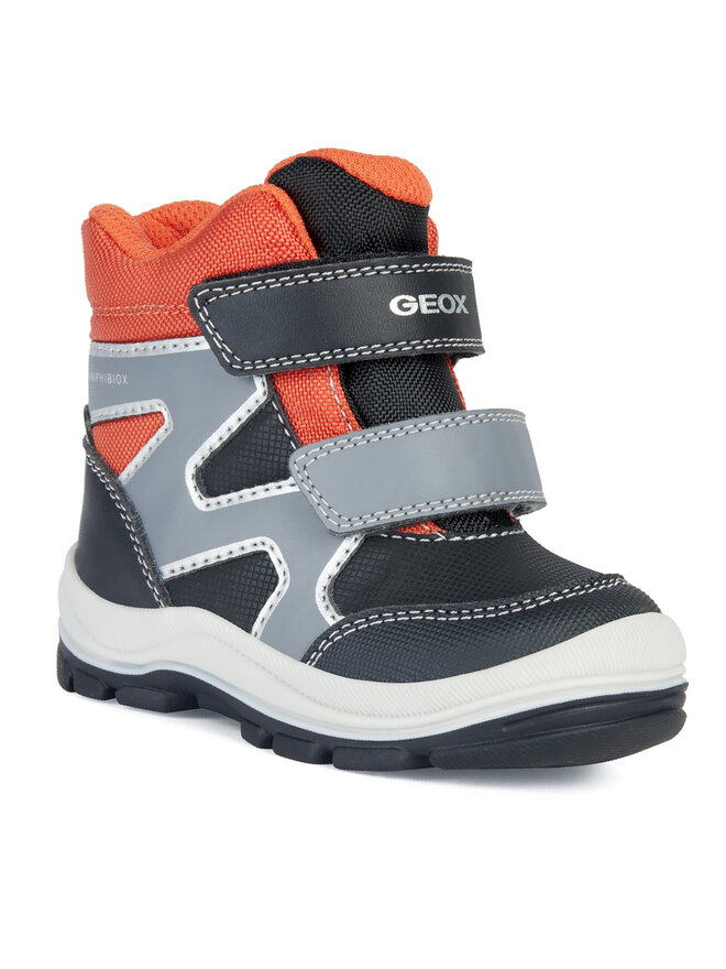 Geox Schneeschuhe Geox B Flanfil Boy B Abx B263VD 0CEFU C0038 M Schwarz