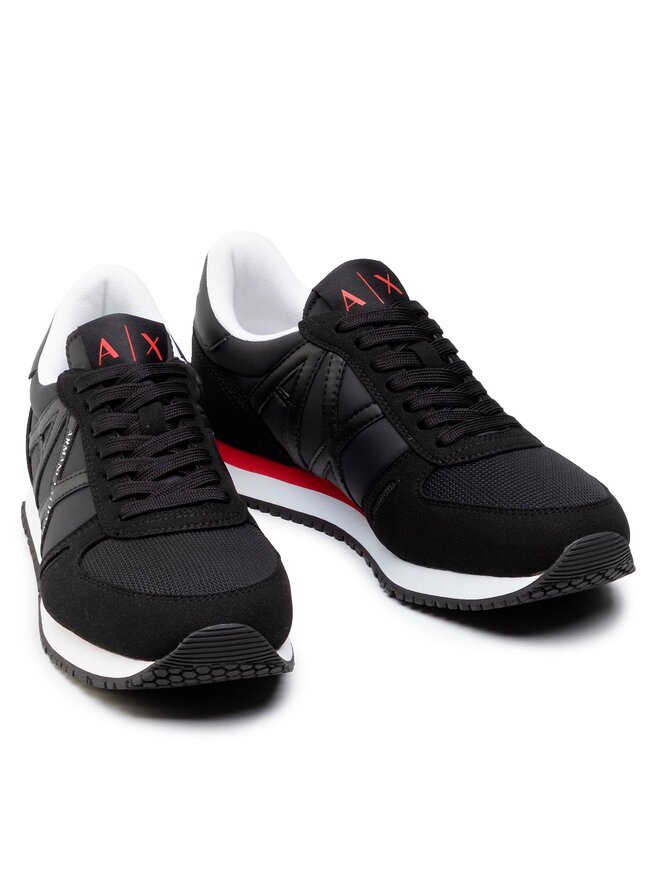 Armani Exchange Sneakersy Armani Exchange XUX017 XCC68 00002 Czarny