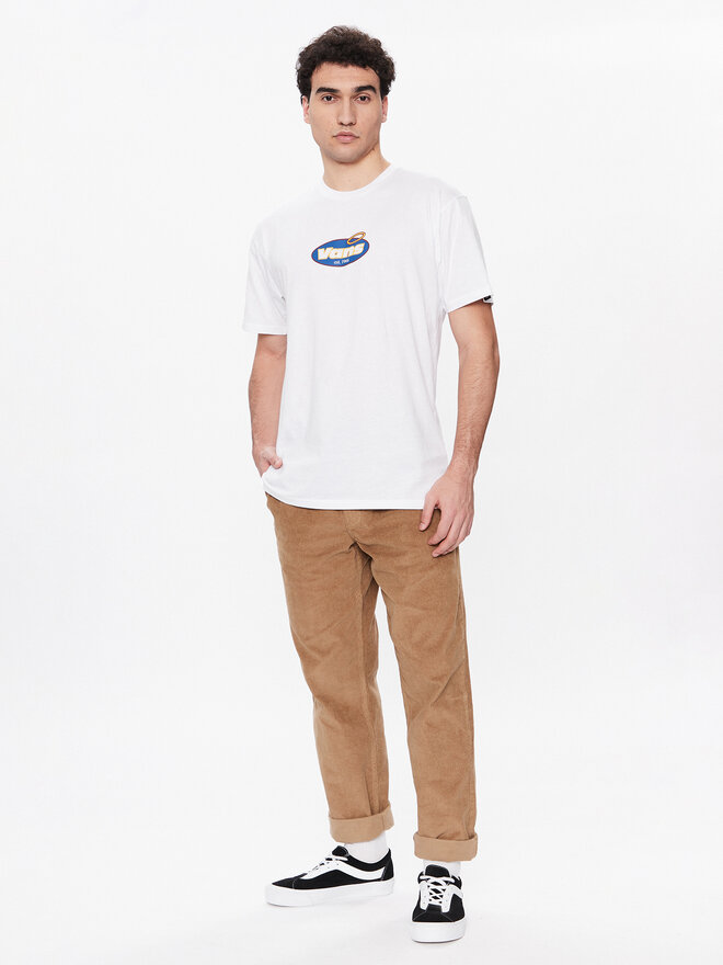 Vans Vans Marškinėliai Perfect Halo VN00003P Balta Classic Fit