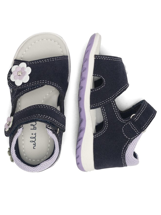 Nelli Blu Sandale Nelli Blu CM220810-13 Bleumarin