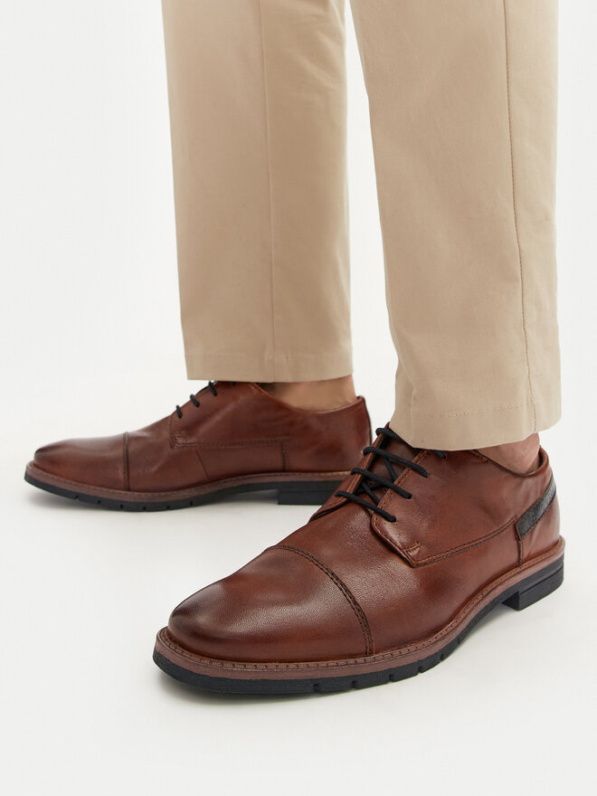 Bugatti Halbschuhe Bugatti 311-A9G10-4000 Braun