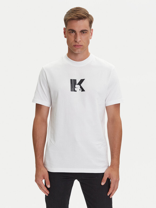 Karl Lagerfeld Jeans Karl Lagerfeld Jeans Camiseta A3M17057 Blanco Regular Fit