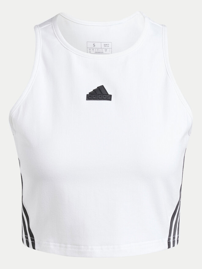 adidas adidas Top Future Icons 3-Stripes IW5201 Weiß Slim Fit