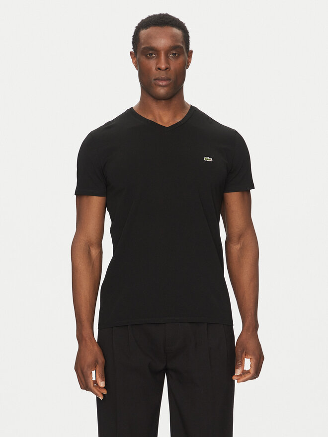 Lacoste Lacoste T-Shirt TH6710 Schwarz Regular Fit