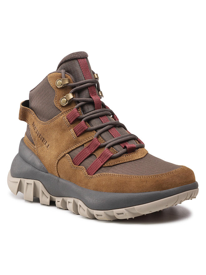 Merrell Туристически oбувки Merrell Atb Mid Plr Wp J001725 Кафяв