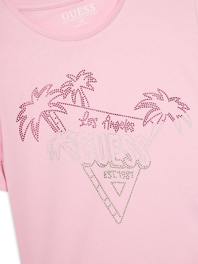 Guess Guess Camiseta J5GI32 K8HM4 Rosa Regular Fit