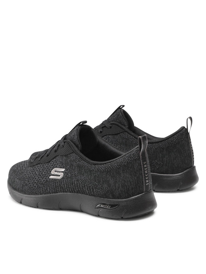 Skechers Sneakers Skechers Lavish Wish 104272/BBK Nero