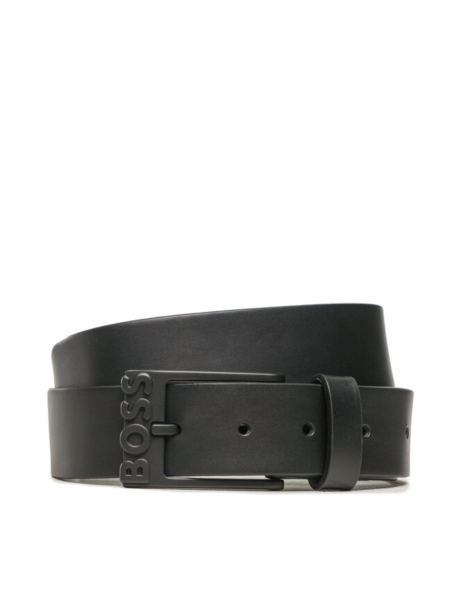 BOSS Мъжки колан Boss 50491879 Черен