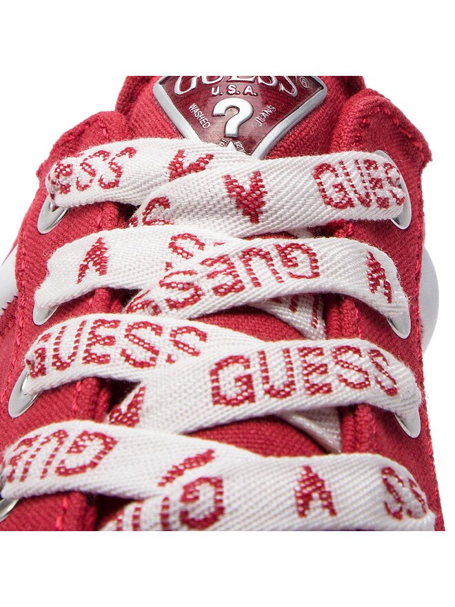 Guess Sneakers aus Stoff Guess FL5LY4 FAB12 Rot