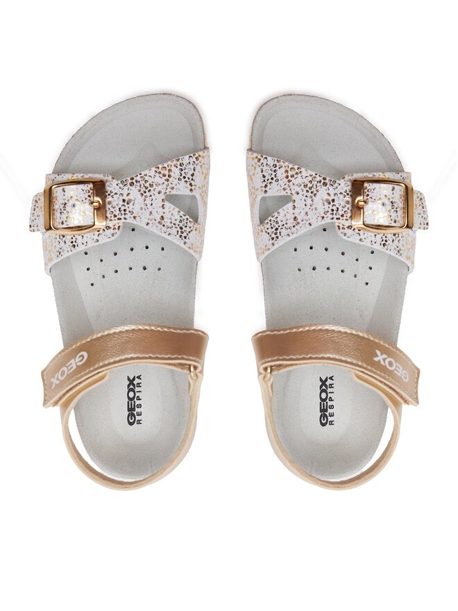 Geox Sandály Geox J Adriel Girl J028MC 0AJHS C2204 S Zlatá