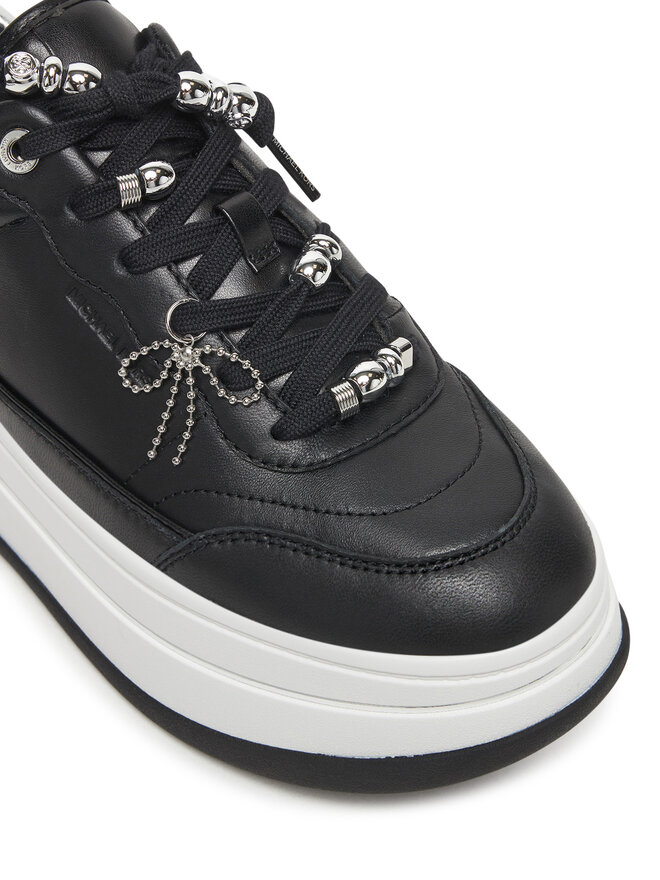 MICHAEL Michael Kors Снікерcи MICHAEL Michael Kors Hayes 43F5HYFS2L Чорний