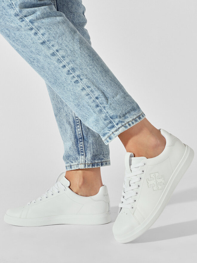 Tory Burch Sneakers Tory Burch Double T Howell Court 149728 Bianco