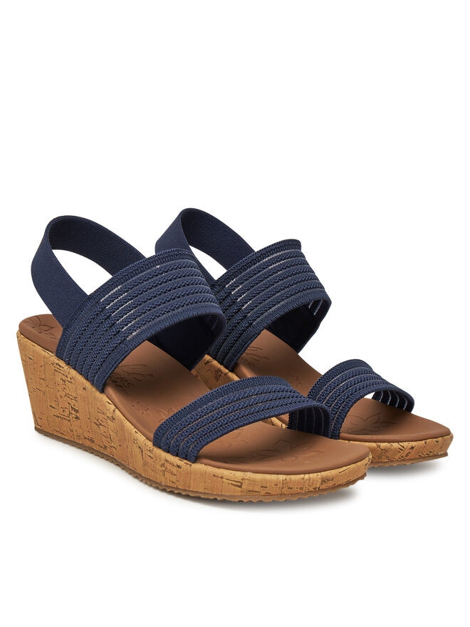 Skechers Sandalen Skechers Beverlee-Sheer Luck 119571/NVY Dunkelblau
