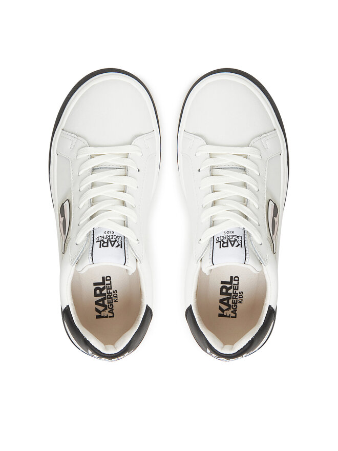 Karl Lagerfeld Kids Сникърси Karl Lagerfeld Kids Z30380 M Бял